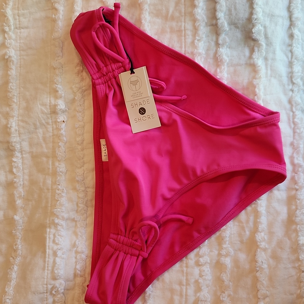 Shade & Shore Hot Pink Bikini Bottom